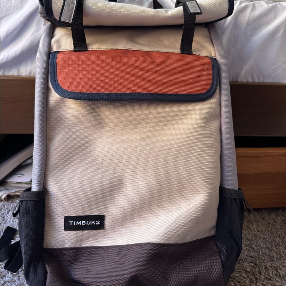 Timbuk2 Tan and Red Men's Backpack